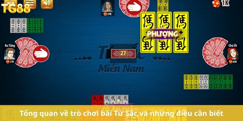 Tổng quan về trò chơi bài Tứ Sắc và những điều cần biết